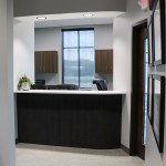 Reception desk area in Wright County Family Dental office