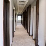 Hallway of the Wright County Family Dental office.